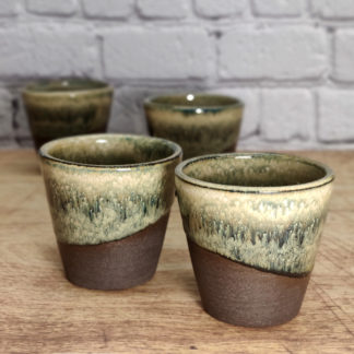 4 Bicchierini da caffè o liquore TENMOKU