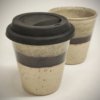 Bicchieri TENMOKU grandi con coperchio
