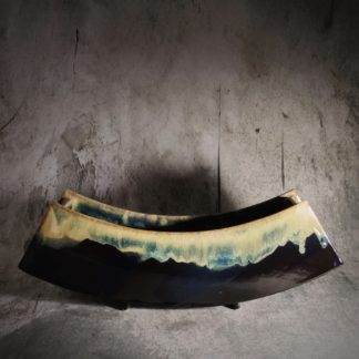 Vaso curvo TENMOKU