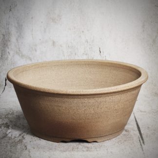 Vaso per Bonsai rotondo GRIGIO non smaltato Ø27