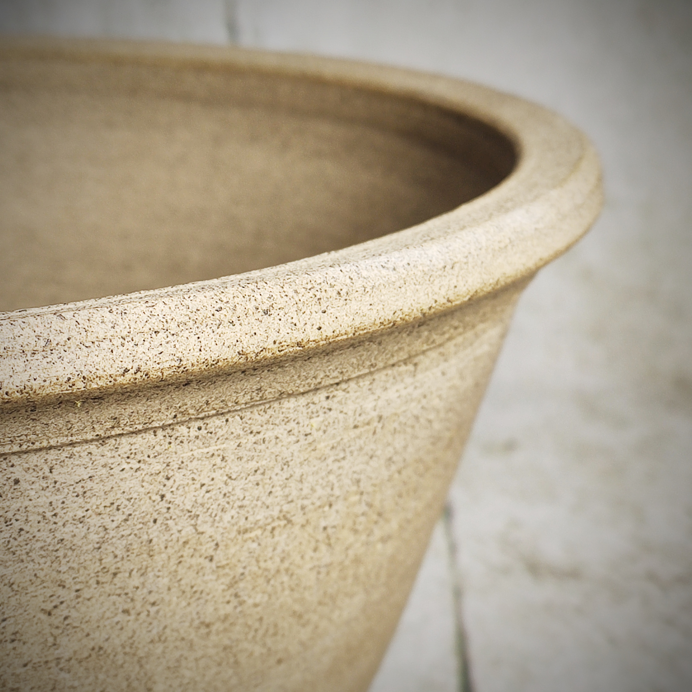 Vaso per Bonsai rotondo GRIGIO non smaltato Ø27 - immagine 4