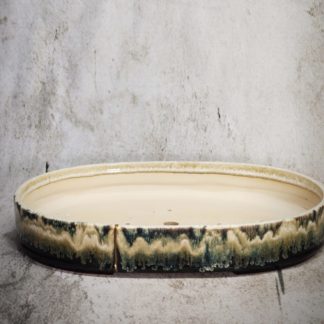 Vaso per Bonsai ovale Tenmoku