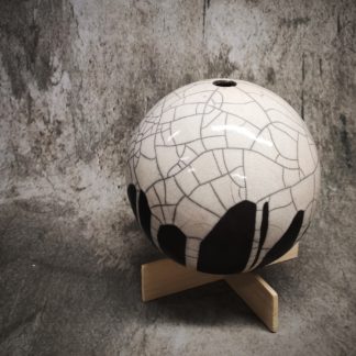 Vaso Sfera raku