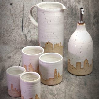 Set brocca + bicchieri + bicchierini liquore BG