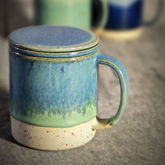 Tazza per tisana Verde Azzurro