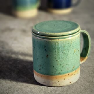 Tazza per tisana Verde Acqua