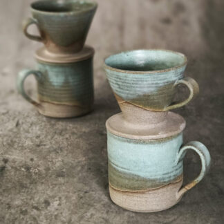 Tazza caffè con filtro Verde